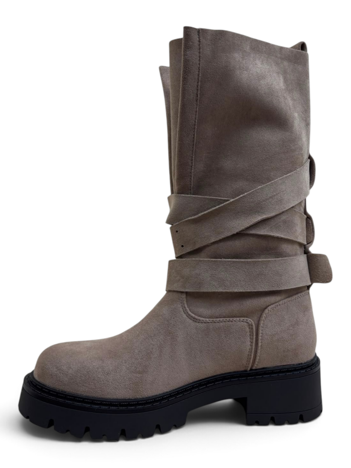 Stivale Dakota Beige con Fibbie