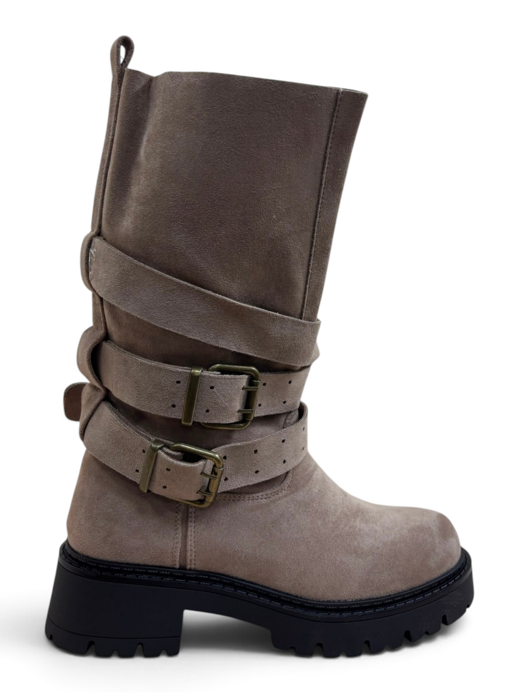 Stivale Dakota Beige con Fibbie