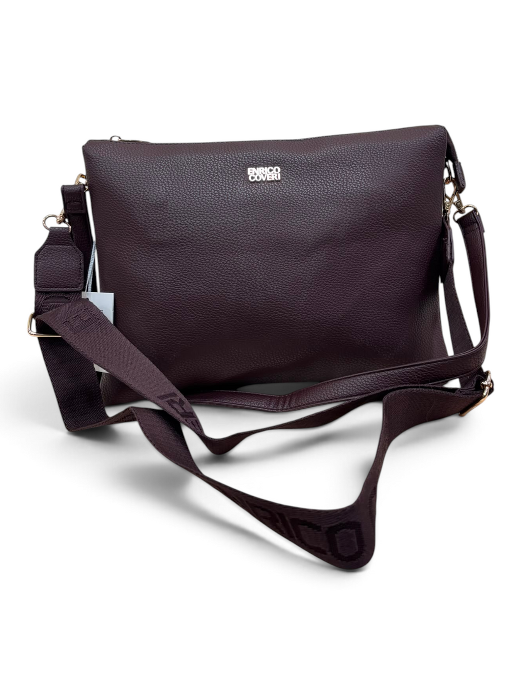 Maxipochette Coveri Marrone