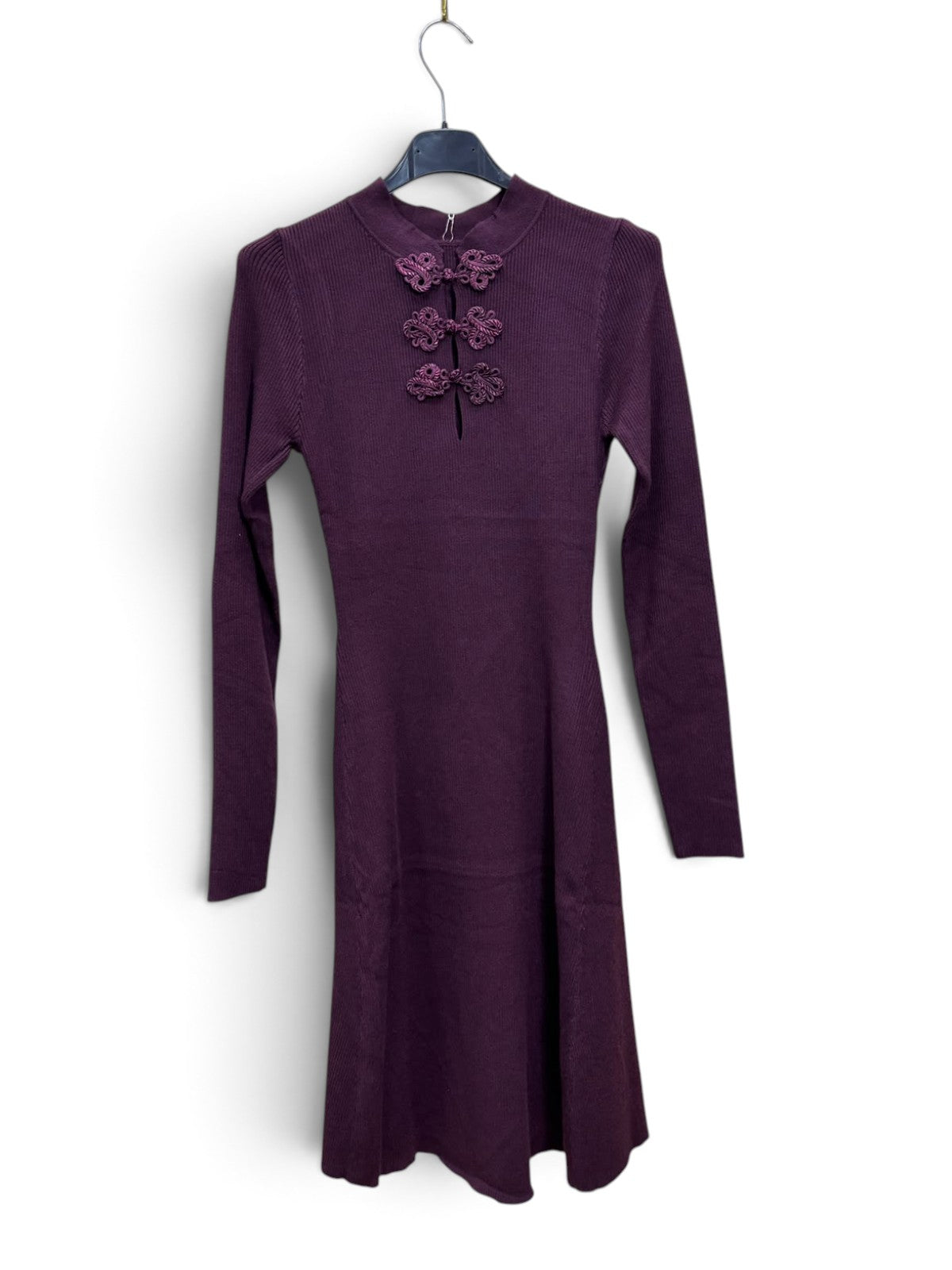 Abito Oriental Chic Prugna