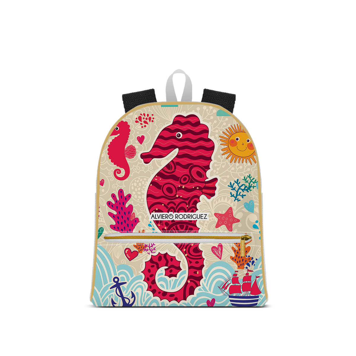 Zaino Michelle Bianco Seahorse