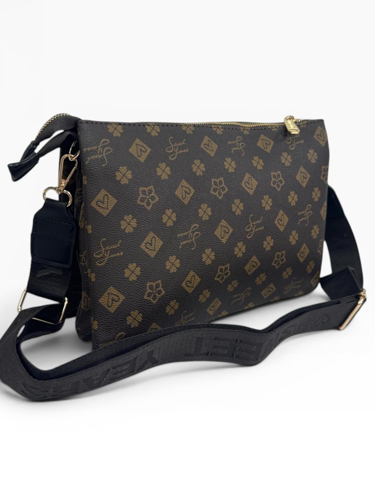Pochette Sweet Years Nera/Marrone