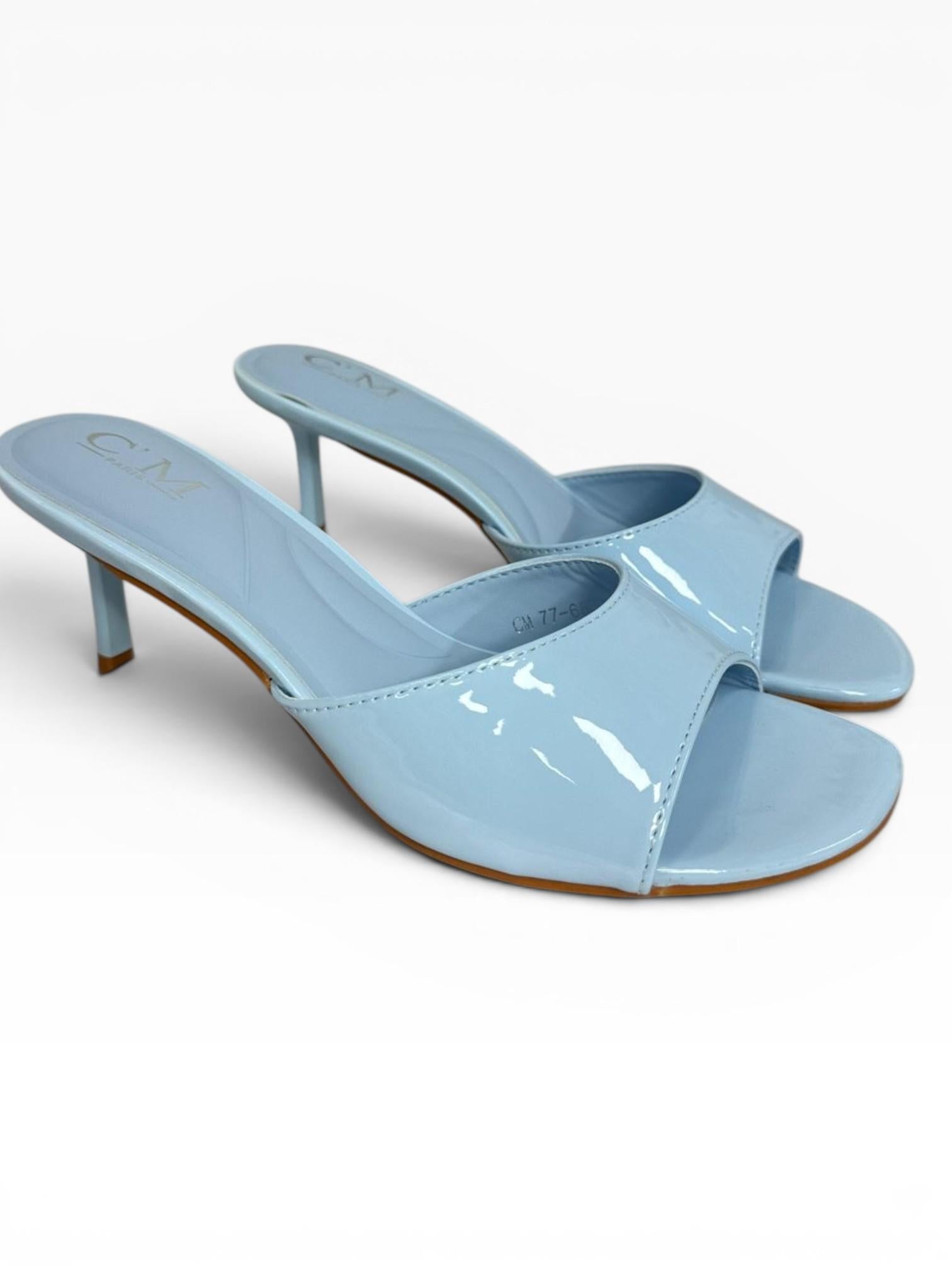 Sandalo Cloè Azzurro Lucido