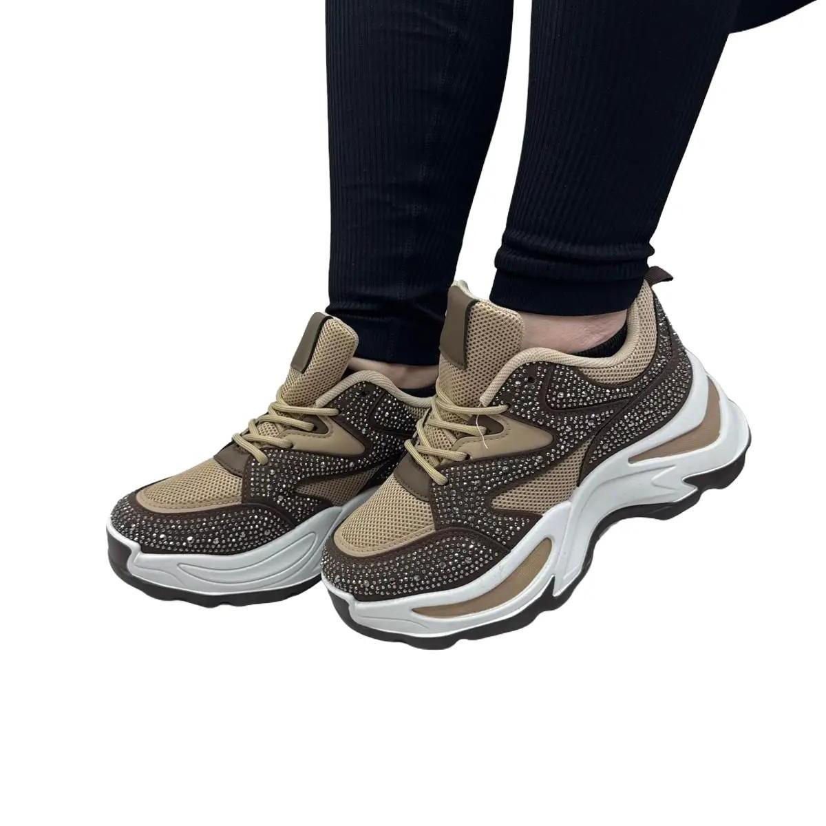 Sneakers Aster Marrone