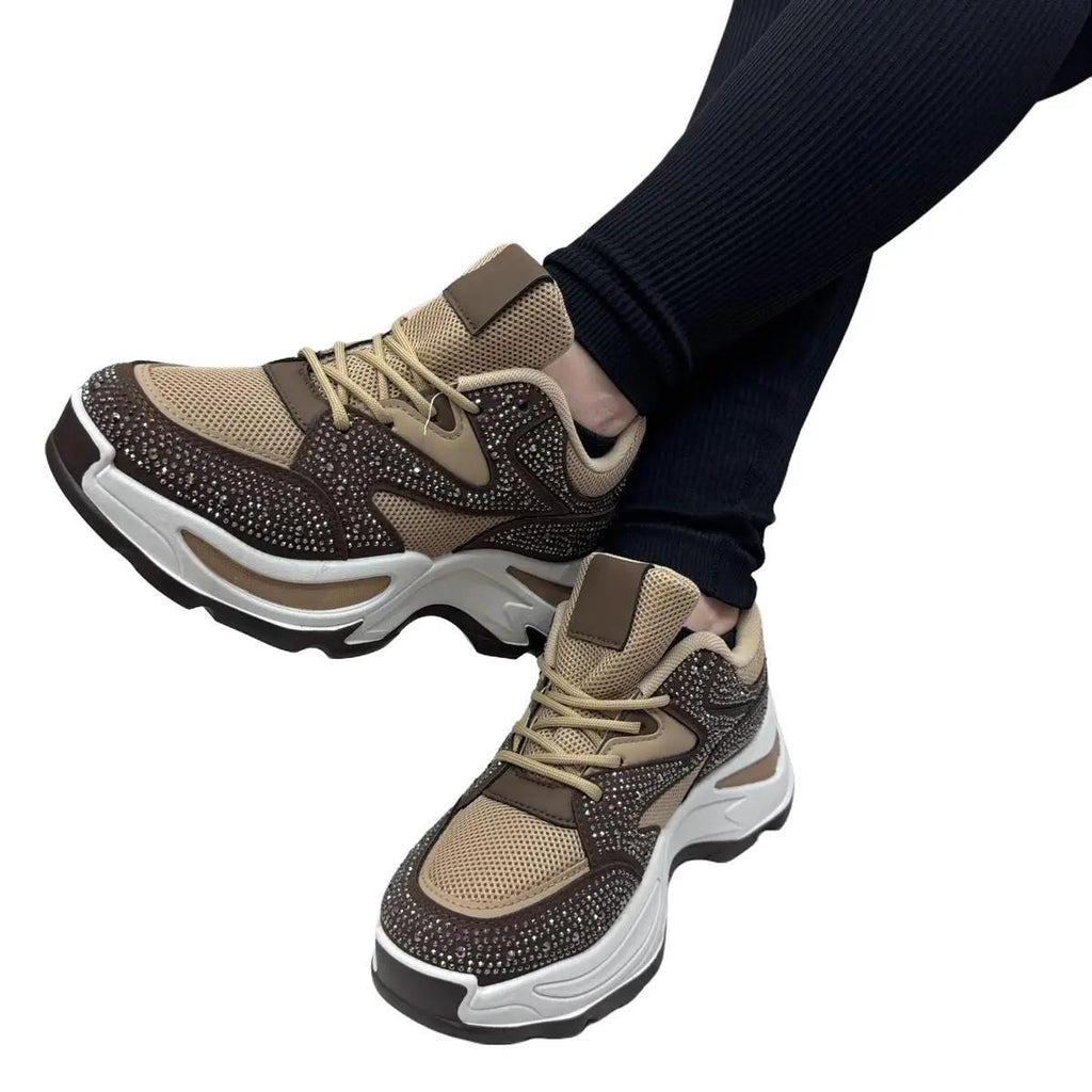 Sneakers Aster Marrone