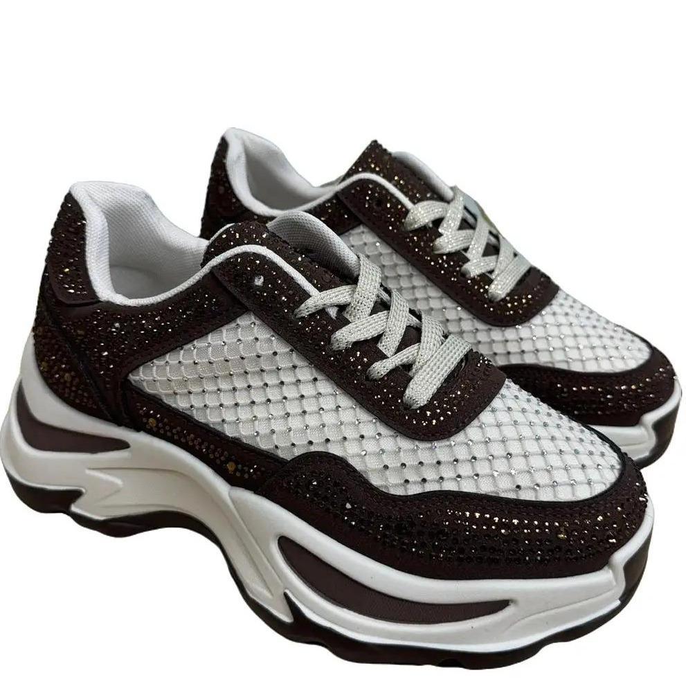 Sneakers Micol Marrone