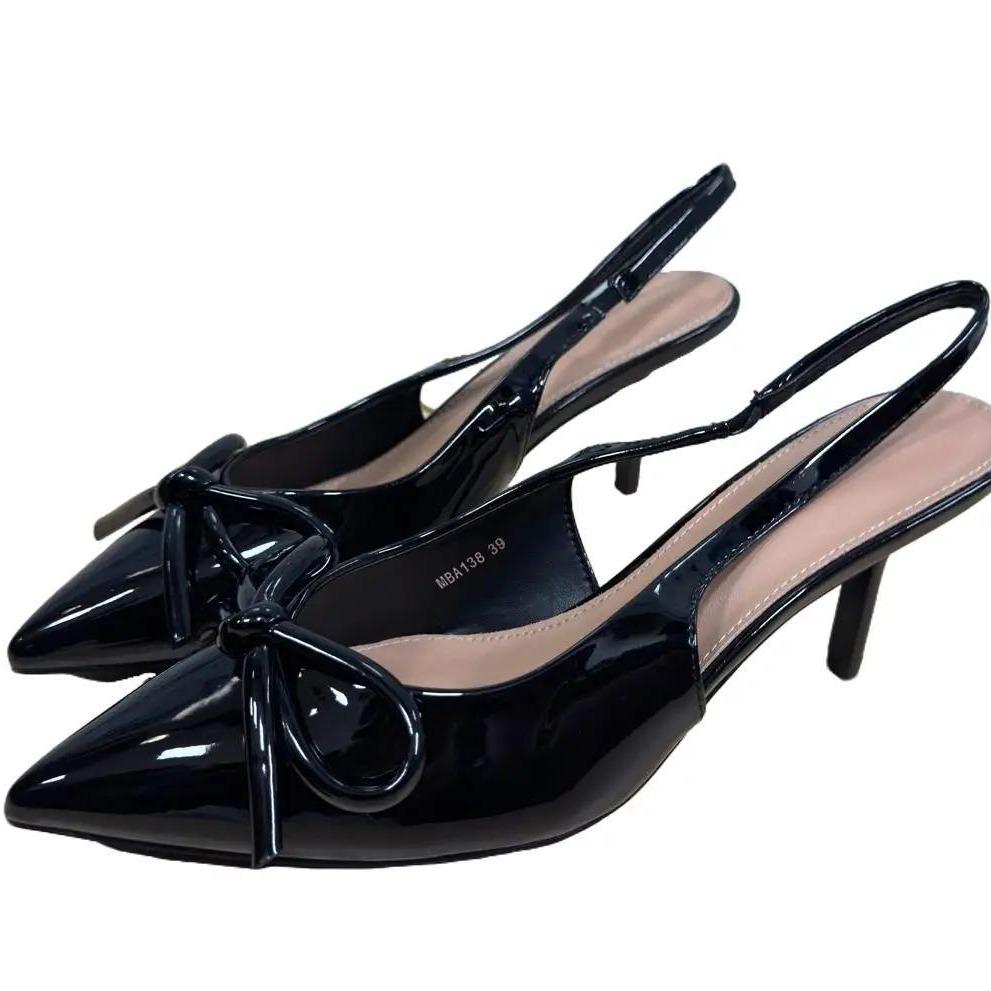 Décolleté Minnie Nero