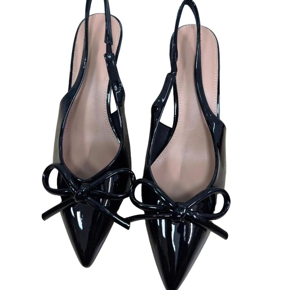 Décolleté Minnie Nero