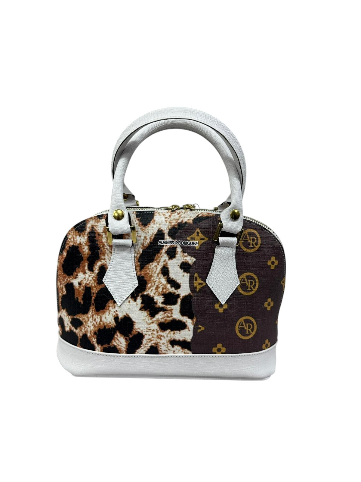 Bauletto Alisya Duo Fantasia Fondo Marrone