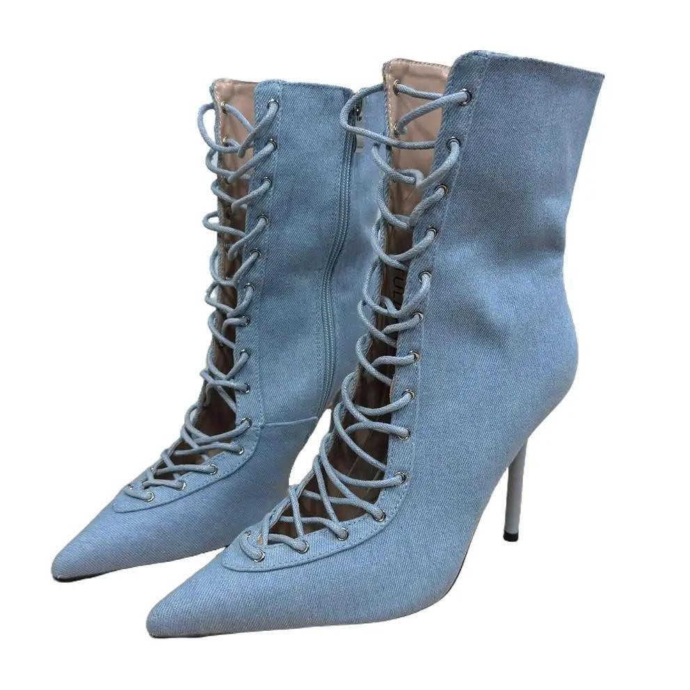 Stivaletto Denim Chiaro
