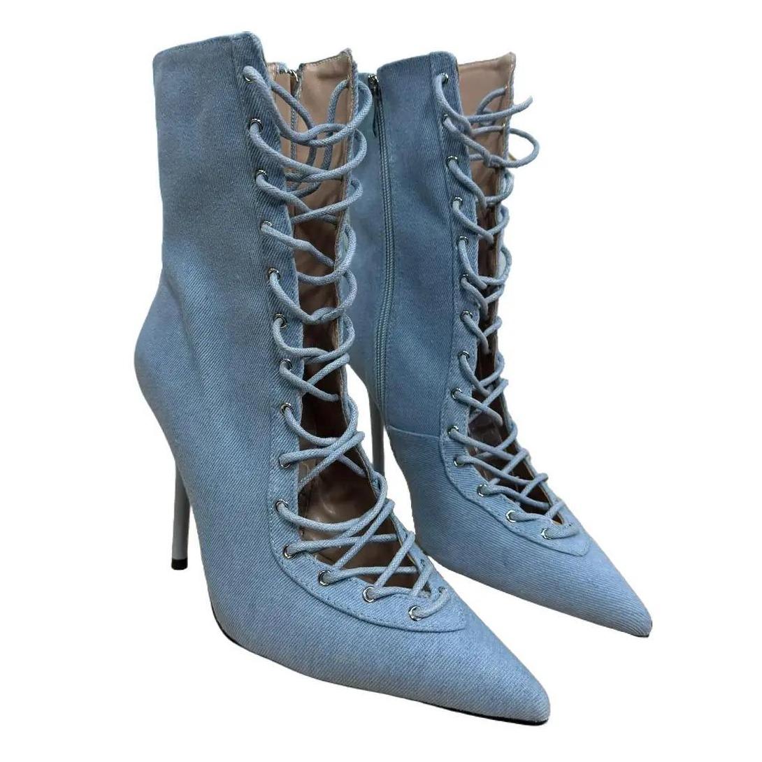 Stivaletto Denim Chiaro