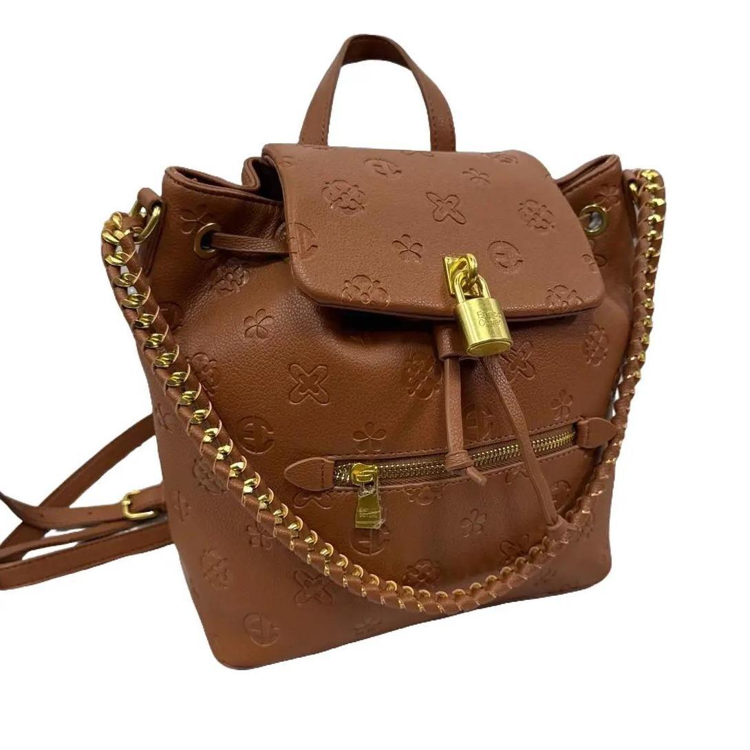 Zaino Sweet Years Con Patta Camel