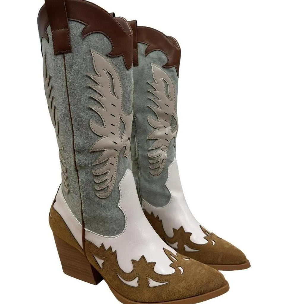 Texano Bicolore Verde Menta