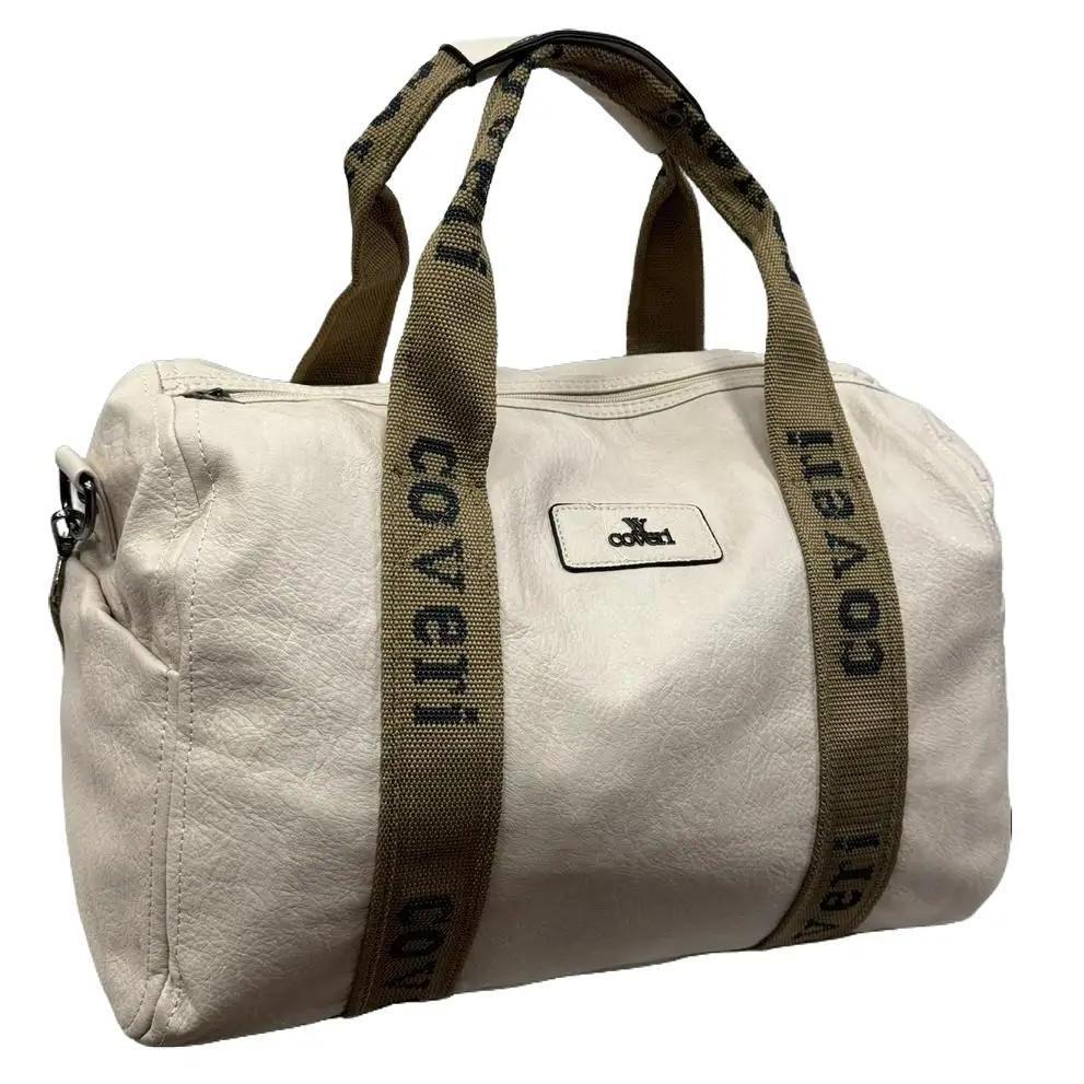 Borsone Beige da Viaggio/Sport