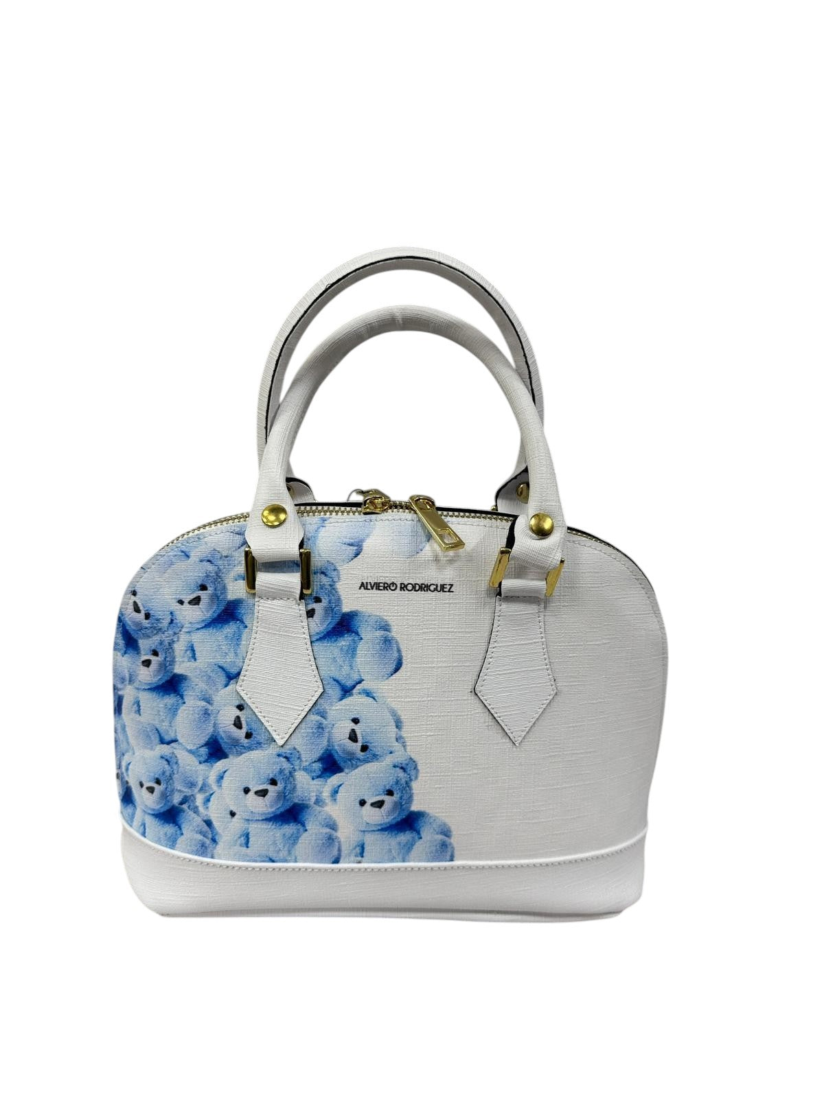 Bauletto Alisya Teddy Azzurro