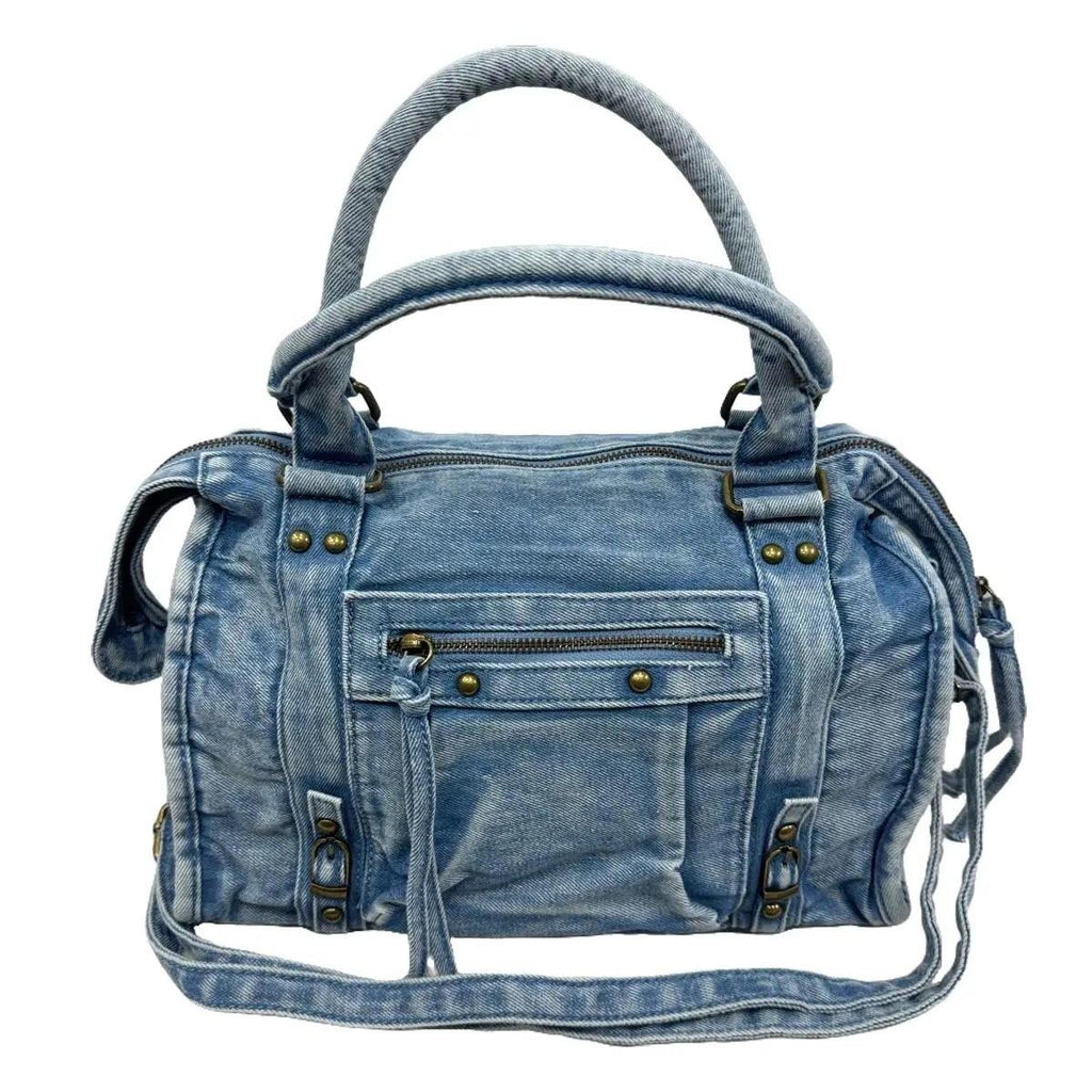 Borsa Sibilla Denim Chiaro