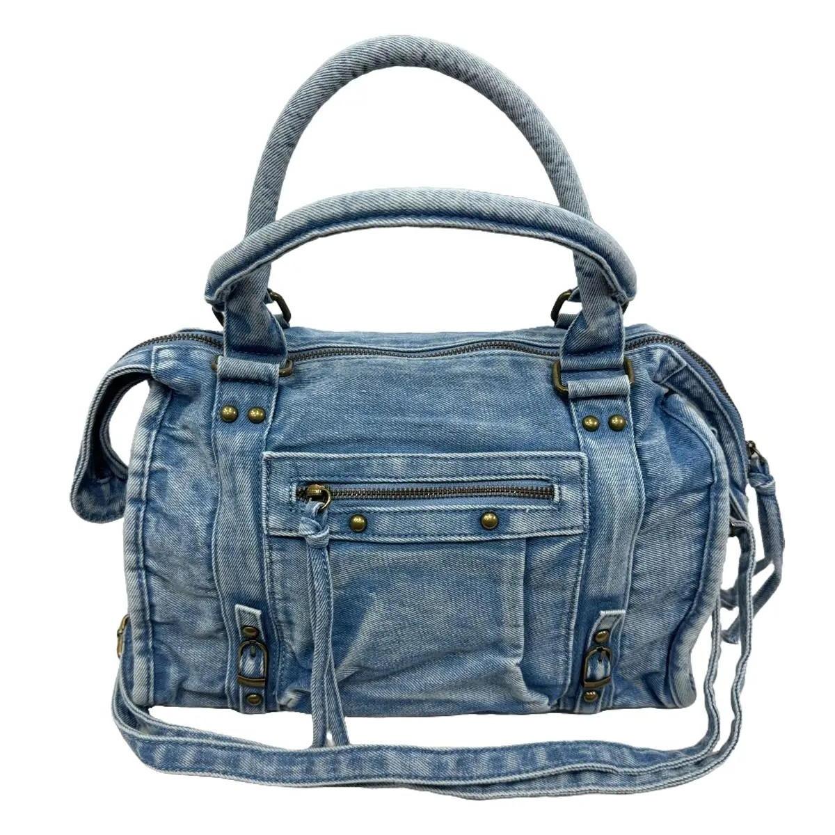Borsa Sibilla Denim Chiaro