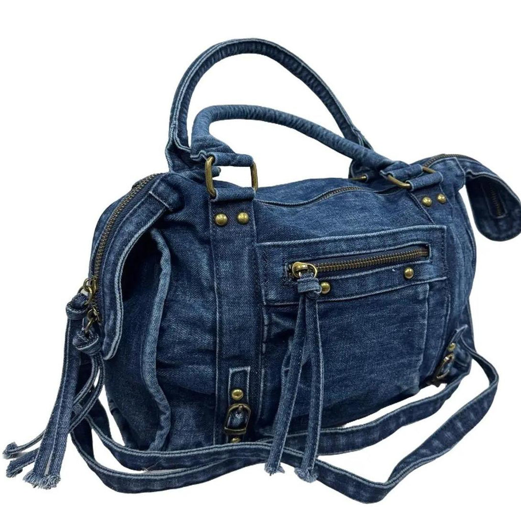 Borsa Sibilla Denim Scuro