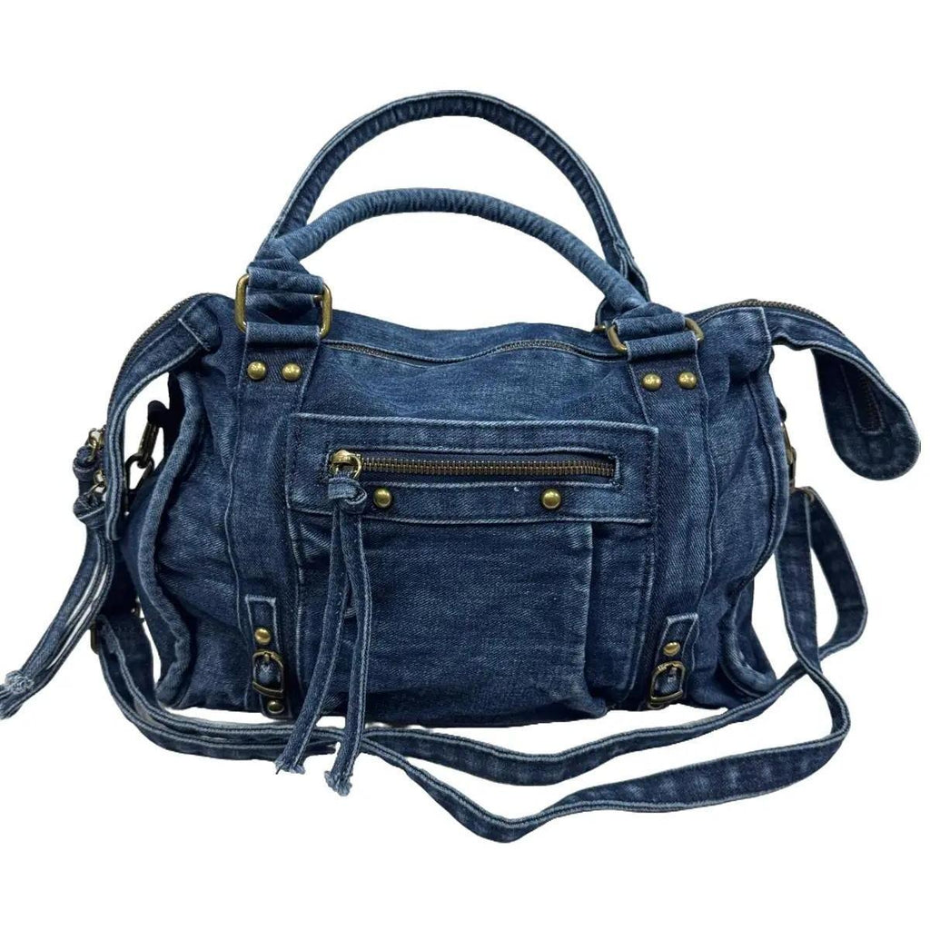Borsa Sibilla Denim Scuro