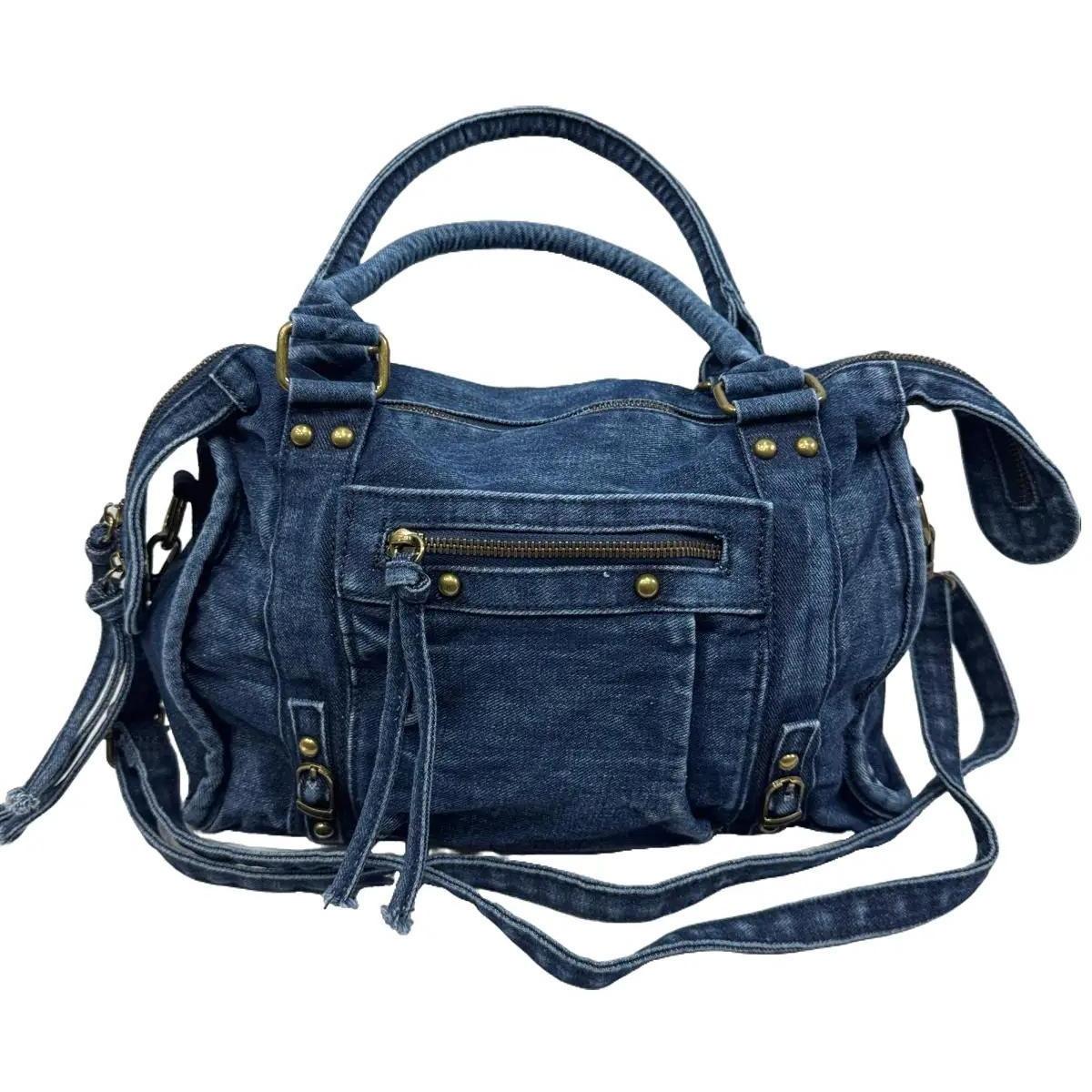 Borsa Sibilla Denim Scuro