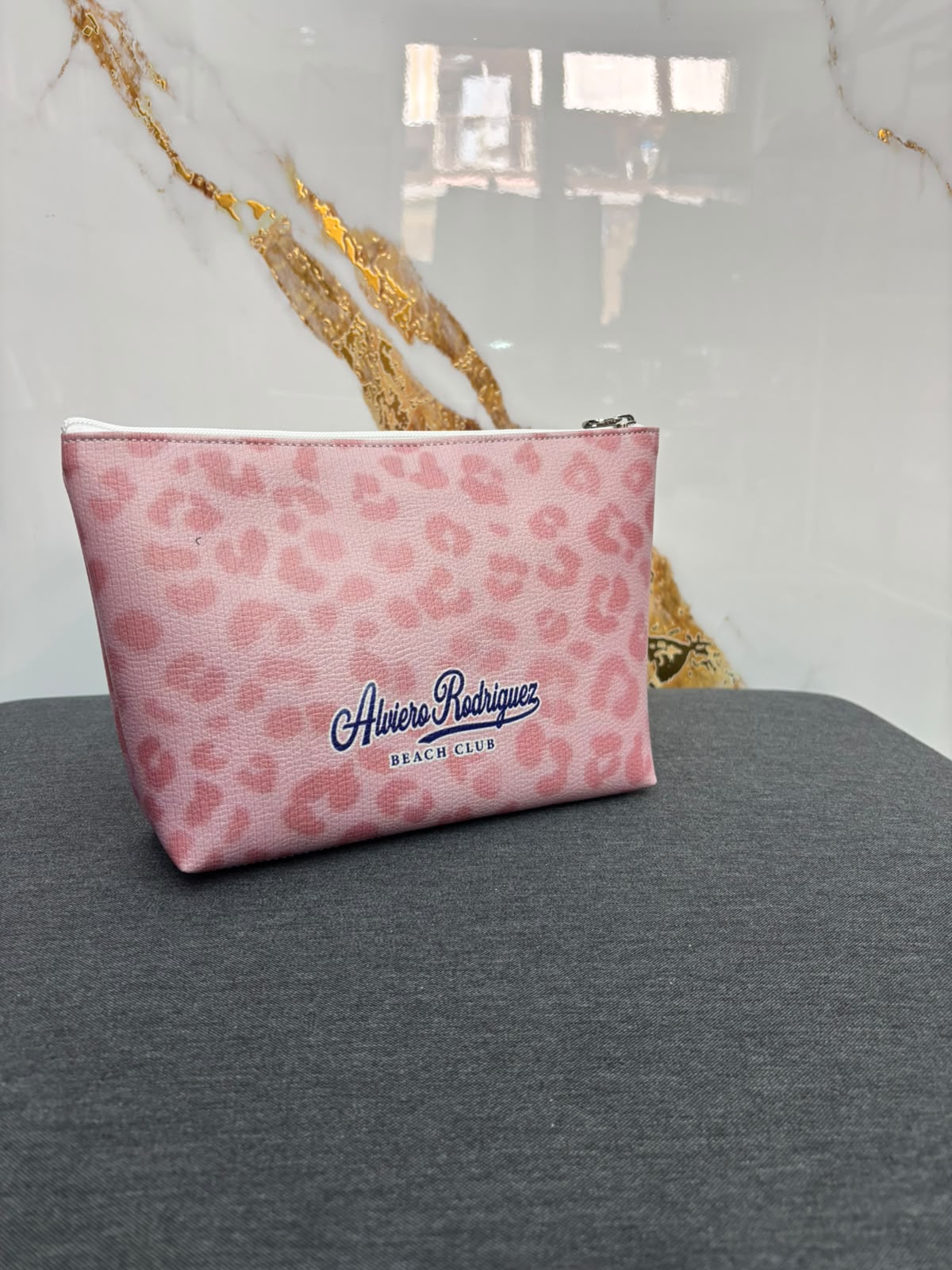 Pochette Emma Leopardato Rosa