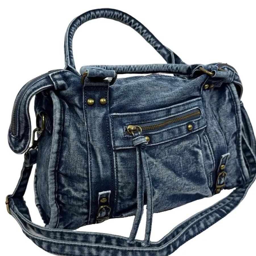 Borsa Sibilla Denim Sfumato