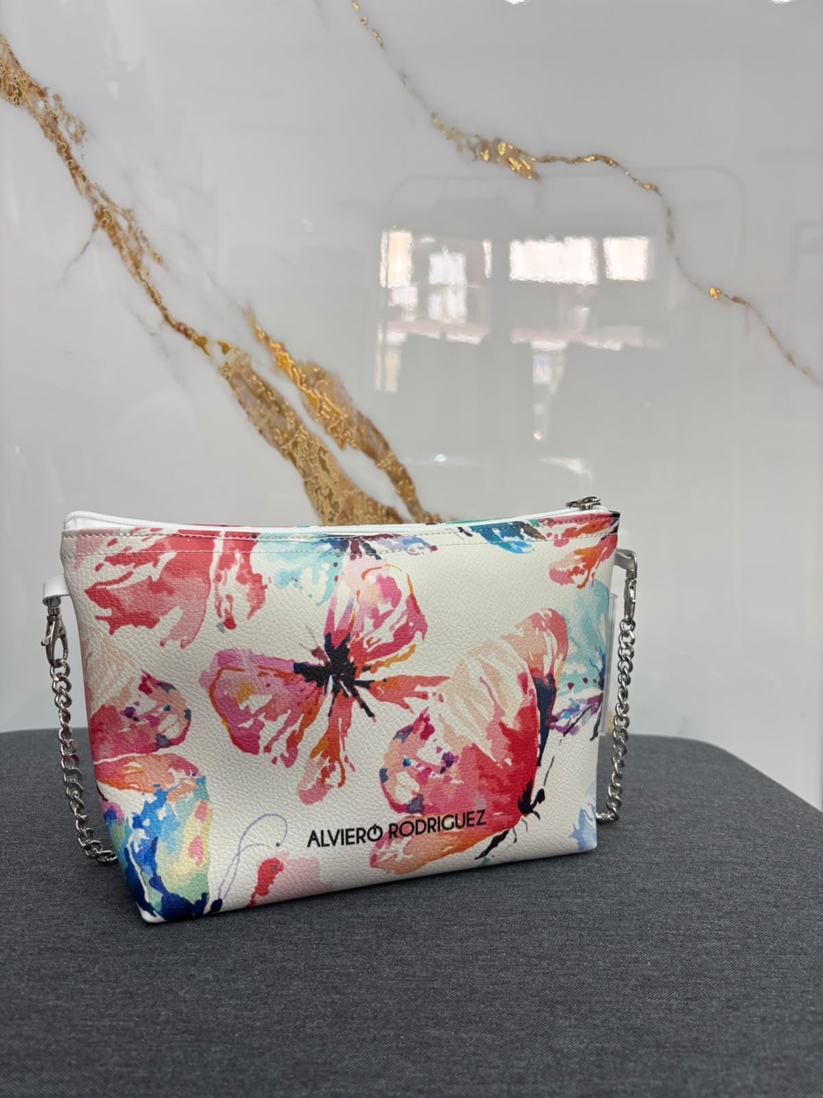 Pochette Sakura con tracolla "Farfalle"