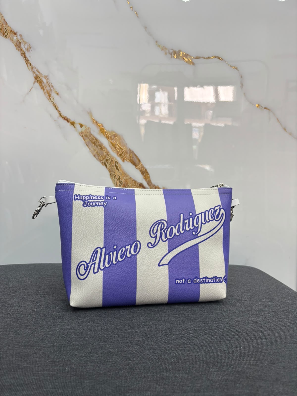 Pochette Sakura con tracolla Fasce Verticali