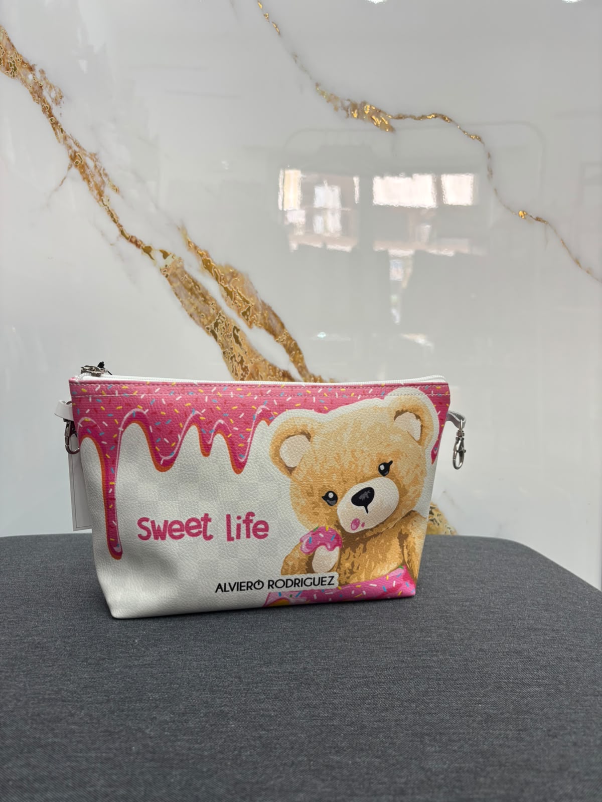 Pochette Sakura con tracolla "Teddy"