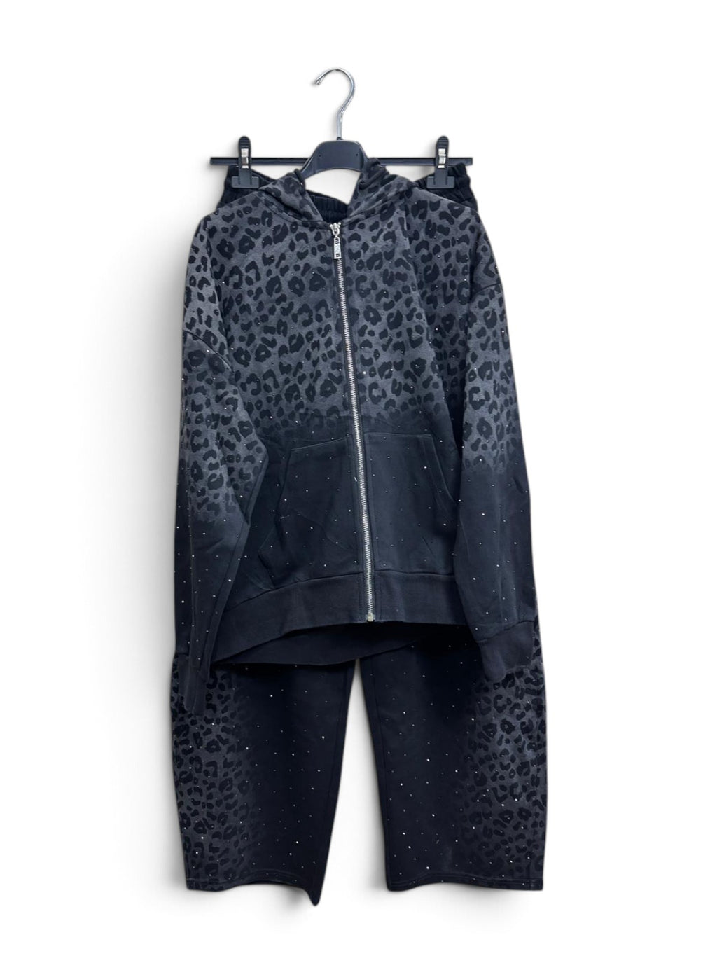 Completo Animalier Crystal Nero