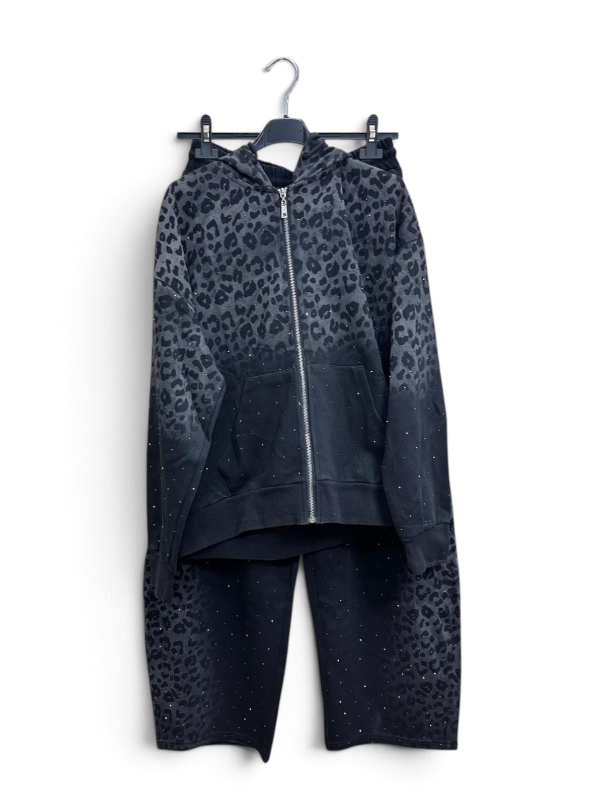 Completo Animalier Crystal Nero