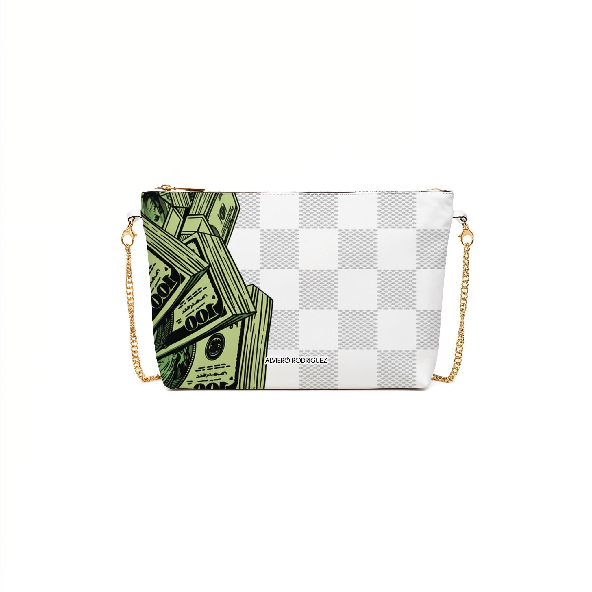 DIVA BAG BIANCA DOLLAR PATTERN