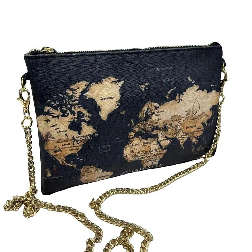 Pochette Cleopatra - Mappa Sfondo Nero