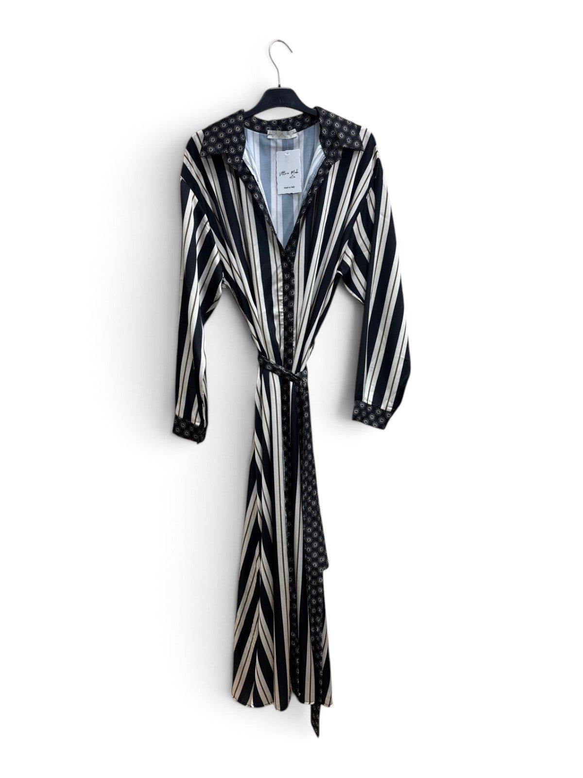 Abito Lungo Righe Chic