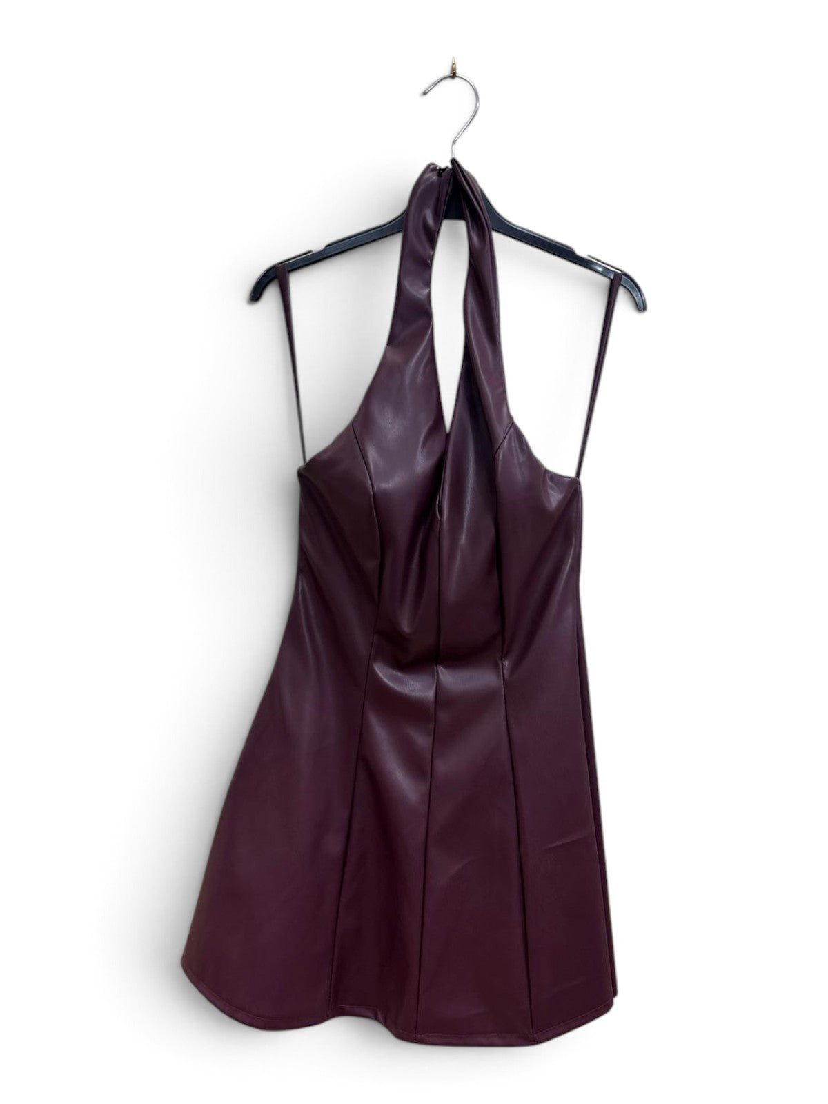 Abito Halter Bordeaux