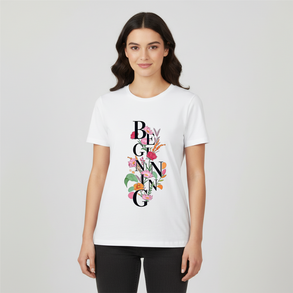 T SHIRT DONNA BEGINNING