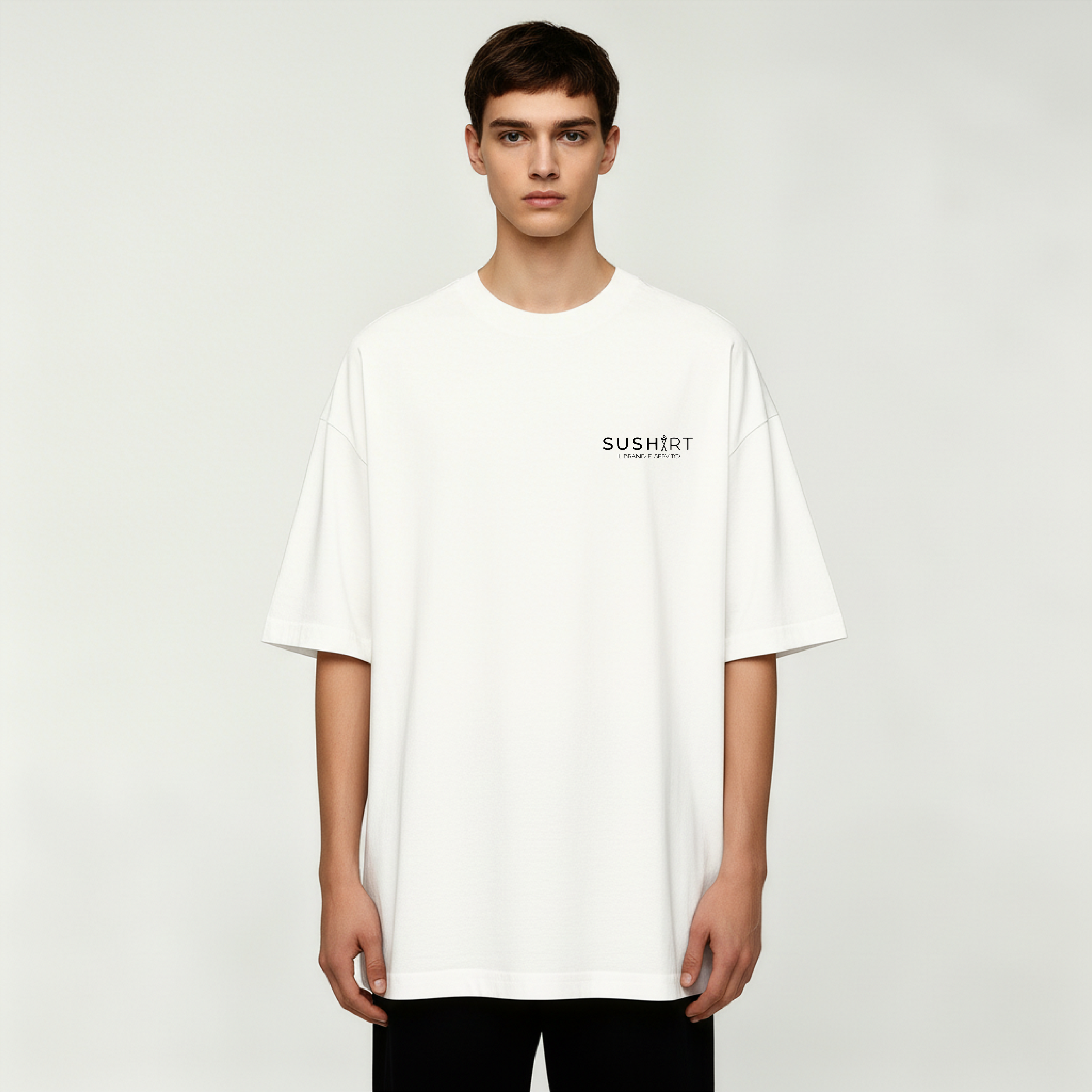 T SHIRT OVER UOMO CRAZY