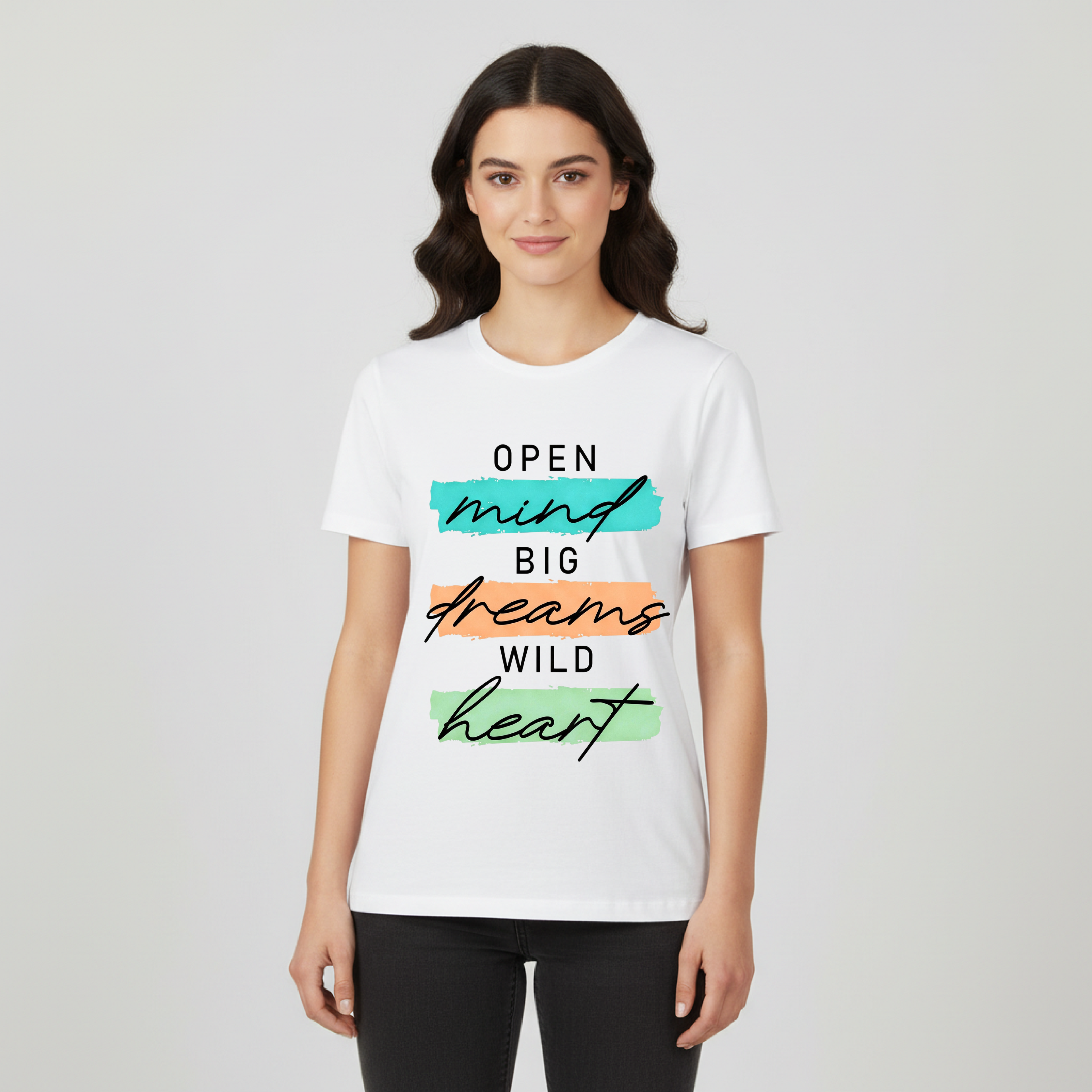 T SHIRT DONNA OPEN MIND