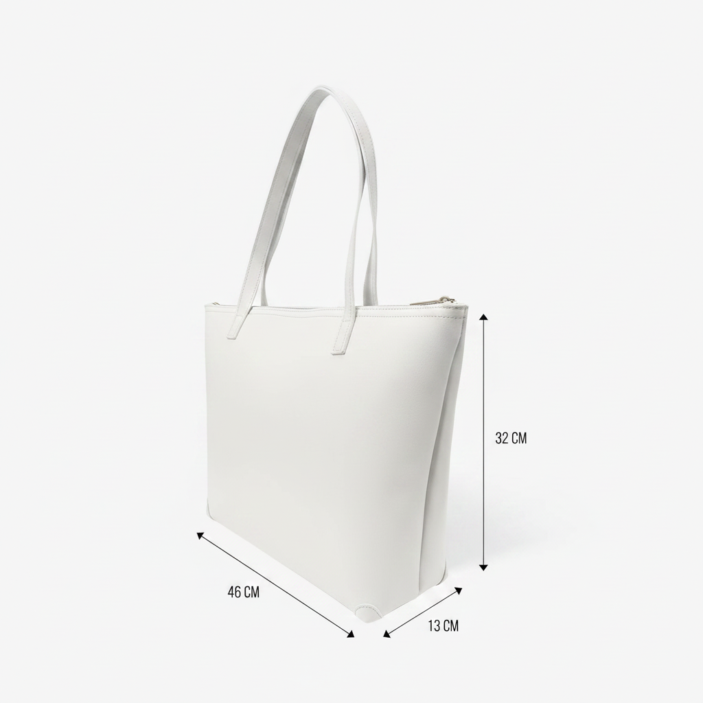 SHOPPER MAXI BIANCA MARILYN SKULL