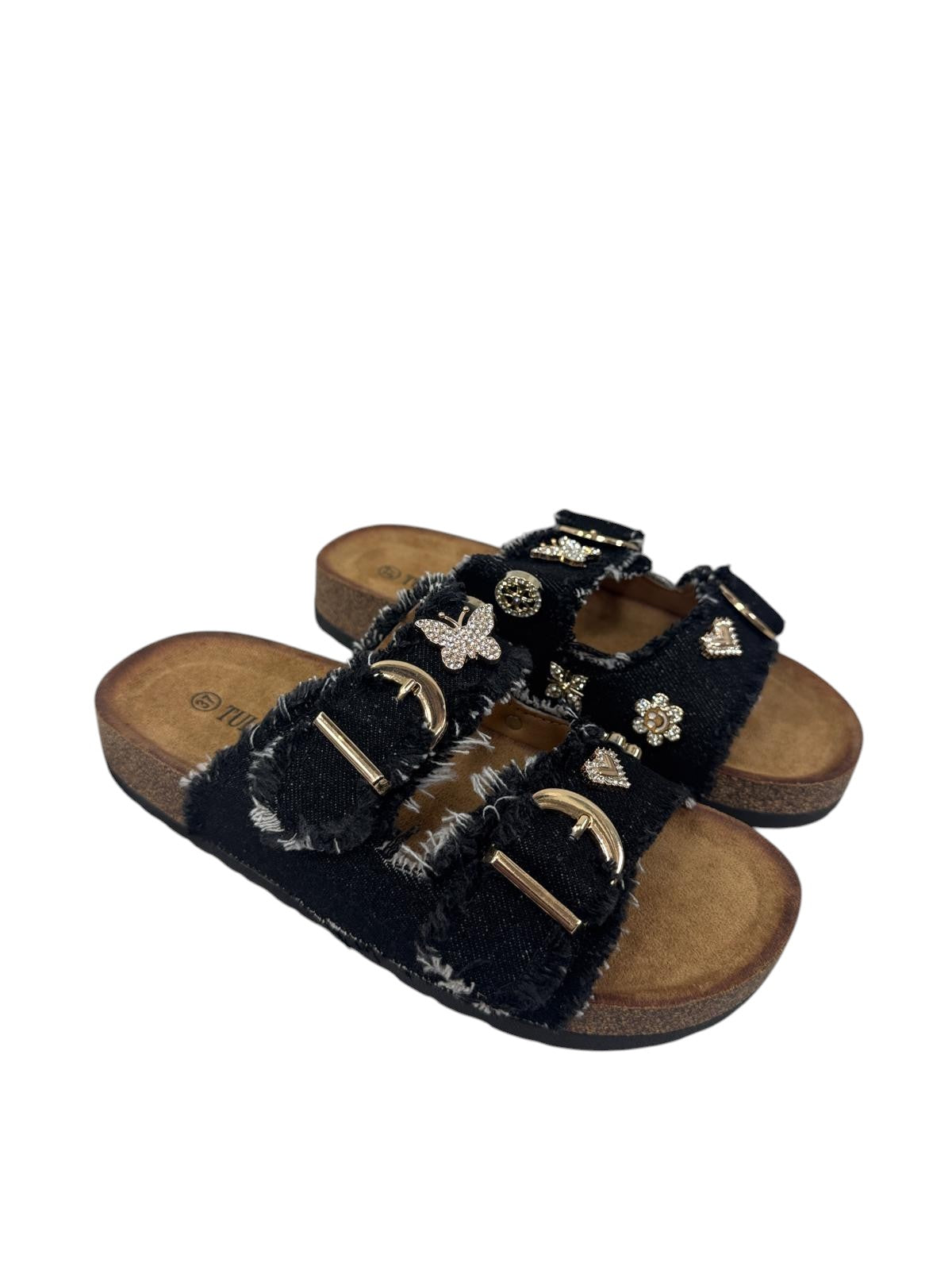 Ciabatta Natal Denim Nero