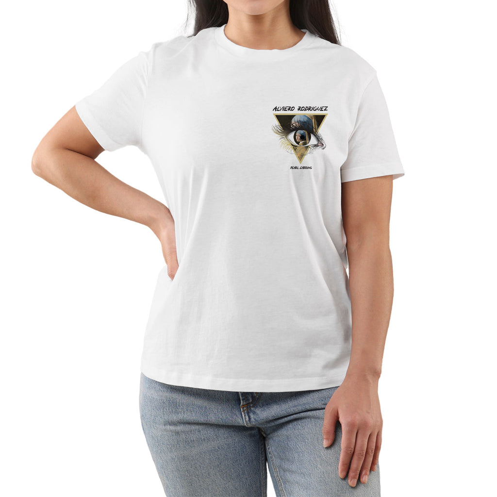 T-Shirt Donna Eye Pearl Earring