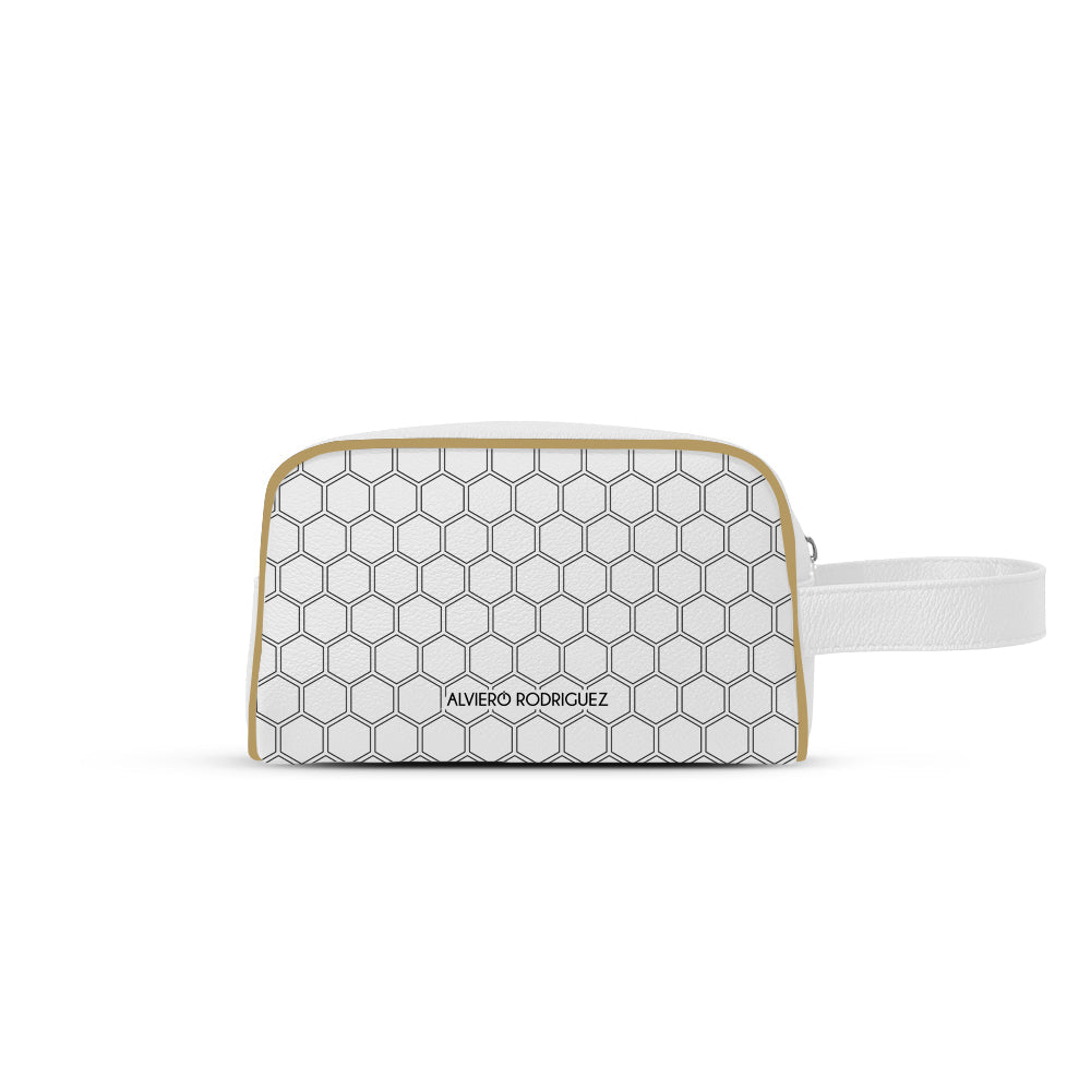 POCHETTE TIAGO BIANCO Hexagonal