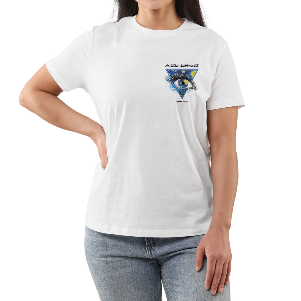 T-Shirt Donna Eye Starry Night