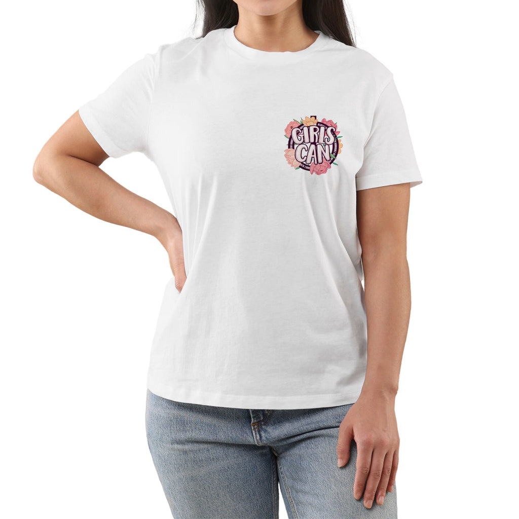 T-Shirt Donna Girls Can