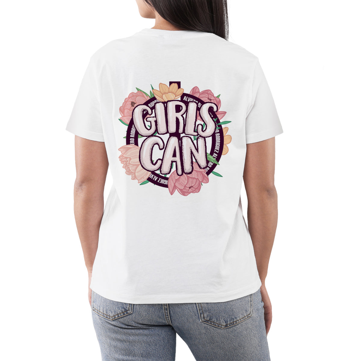 T-Shirt Donna Girls Can
