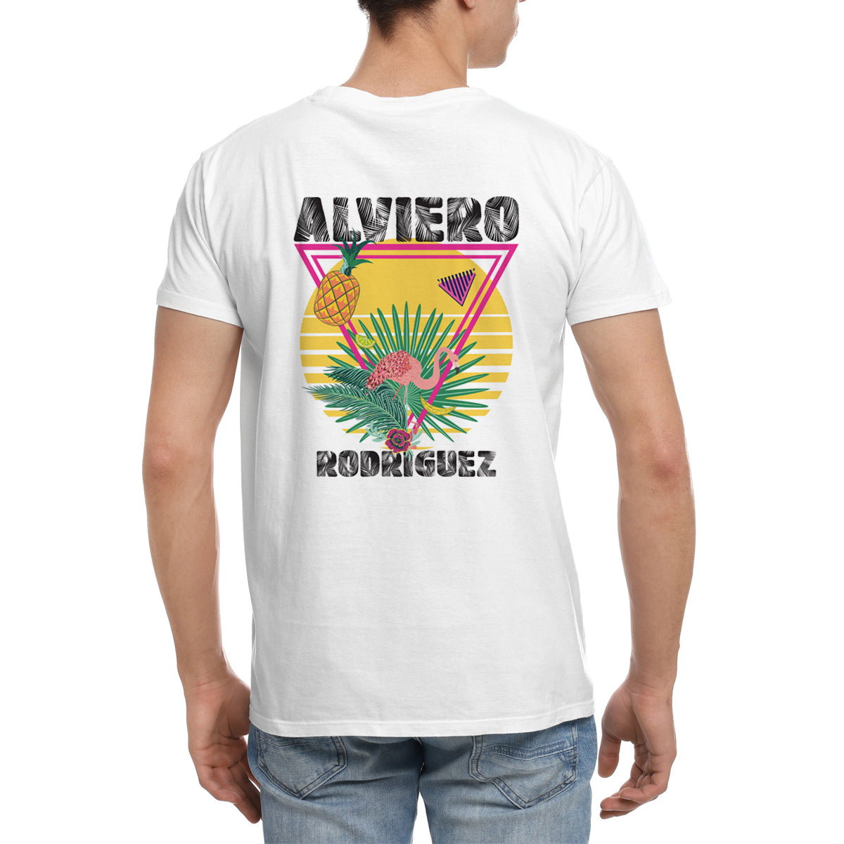 T-shirt Uomo Alviero Tropical