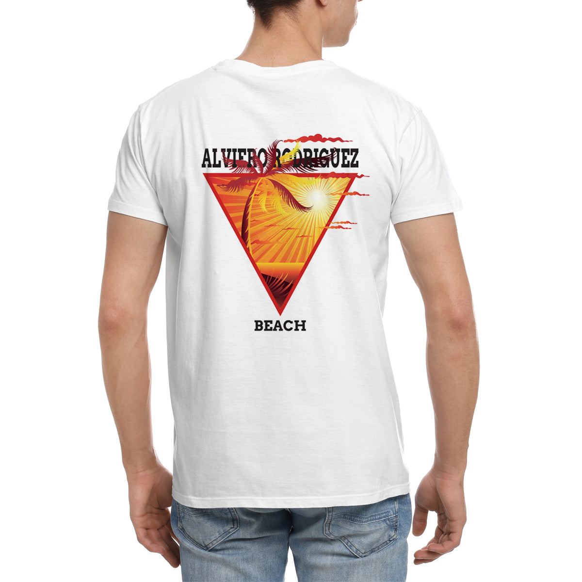 T-shirt Uomo Alviero Beach