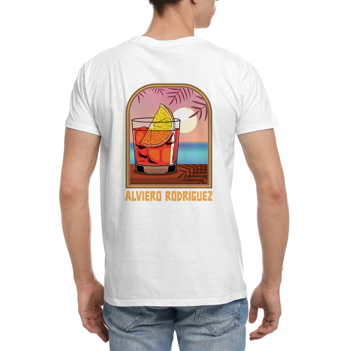 T-shirt Uomo Aperitiv beach